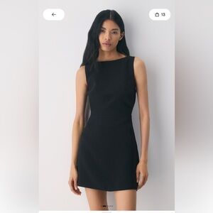 NWT never worn black Aritzia mini dress
